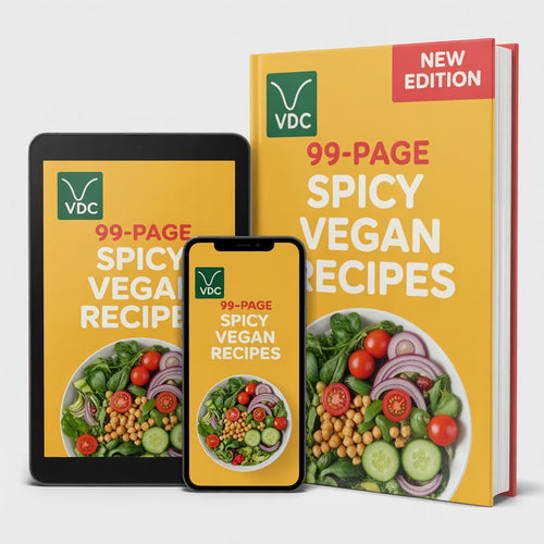 99-Page Spicy Vegan Recipes